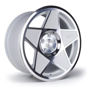18×8.5 3SDM 0.05-SF 5×112 et42 CB73.1 White Cut