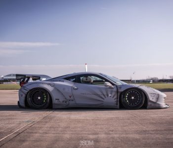 Liberty Walk 458 LB-R Fighter Works | 3SDM Alloy Wheels